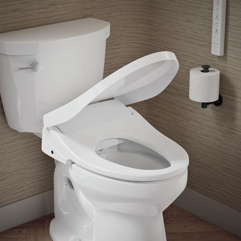 Purewash E835 Elongated Bidet Toilet Seat With Remote Control