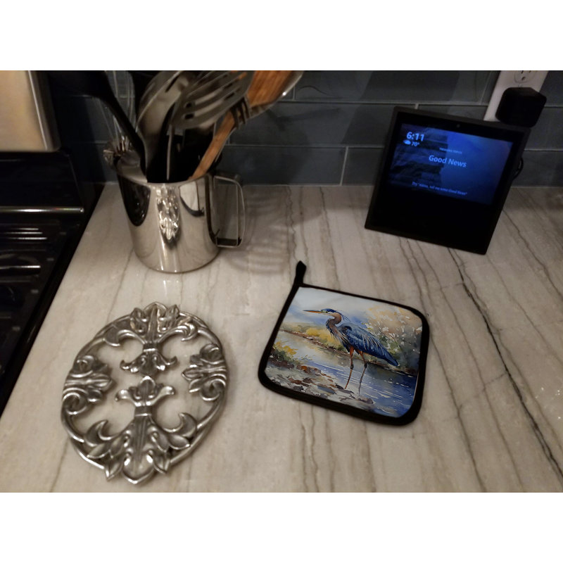 Caroline's Treasures Nautical Collection Polyester Potholder Set