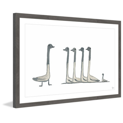 Duck Duck Goose Framed Print
