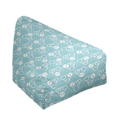 Housse de sac de pois avec des cercles classiques et des vagues