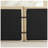Urban Ins 108.66" W x 59.84" D x 31.1" H Velvet 3-Seat L-Shape Modular Sectional Sofa-129000463-129000465-129000469