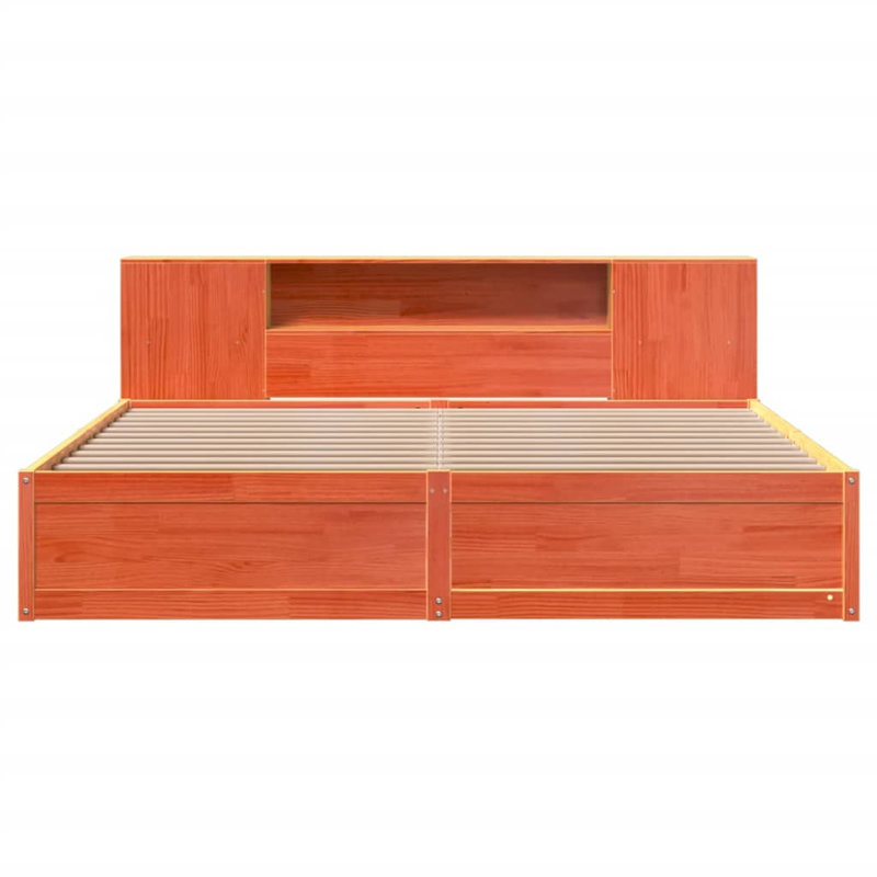 Storage Bed, Wax Brown, Super King (6')