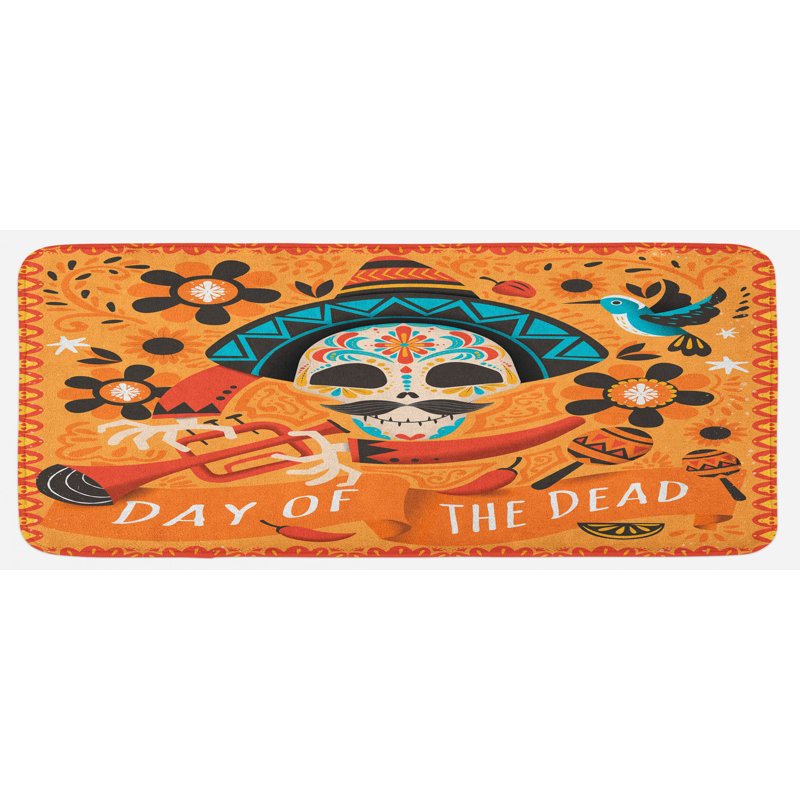 Tapis de cuisine Sugar Skull