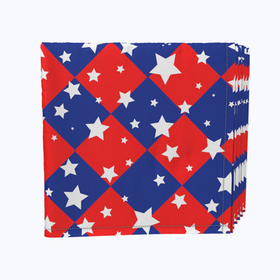 Polyester Checkered Square Napkin