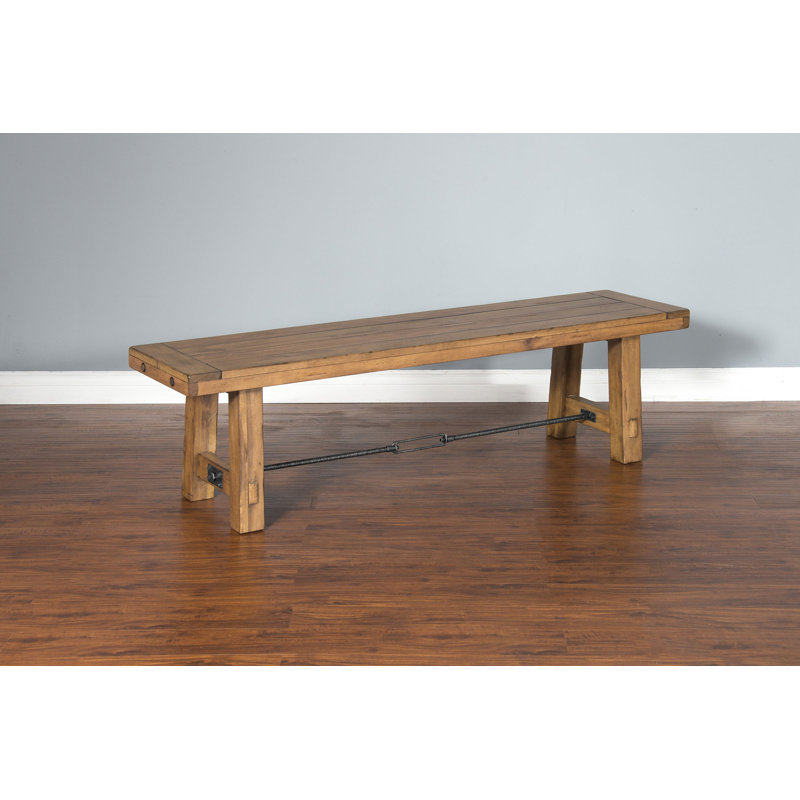 Joliette Solid Wood Bench