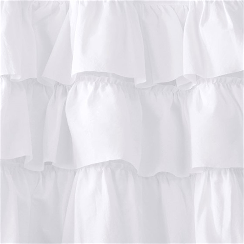 Cotton Oversized Ruffle Valance 50X18"