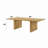 Natural Finish Dining Table(Only Table)