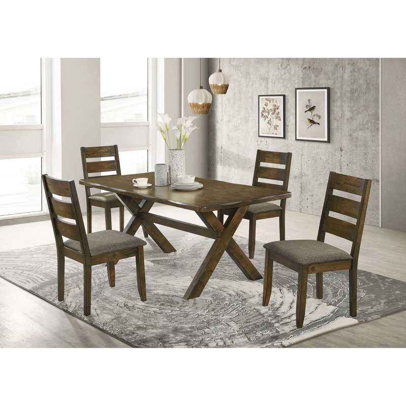5-Piece Dining Set, 5 Pieces: Table, 4 Chairs