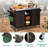 Brianka Solid Wood Bar Cart-1535152047