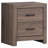 Oak 5-Piece Slatted Headboard Panel Bedroom Set