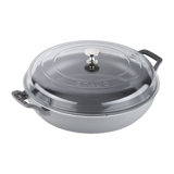 Cast Iron 3.59-qt Braiser with Glass Lid