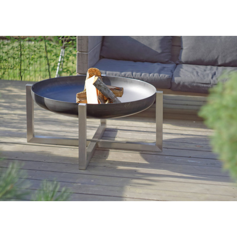 Round Steel Wood Burning Smokeless Fire Pit