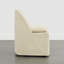 Chaise rembourrée avec housse lavable et roulettes-370145914
