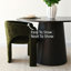 Fauteuil de salle à manger rembourré Modern Chenille-1714058051