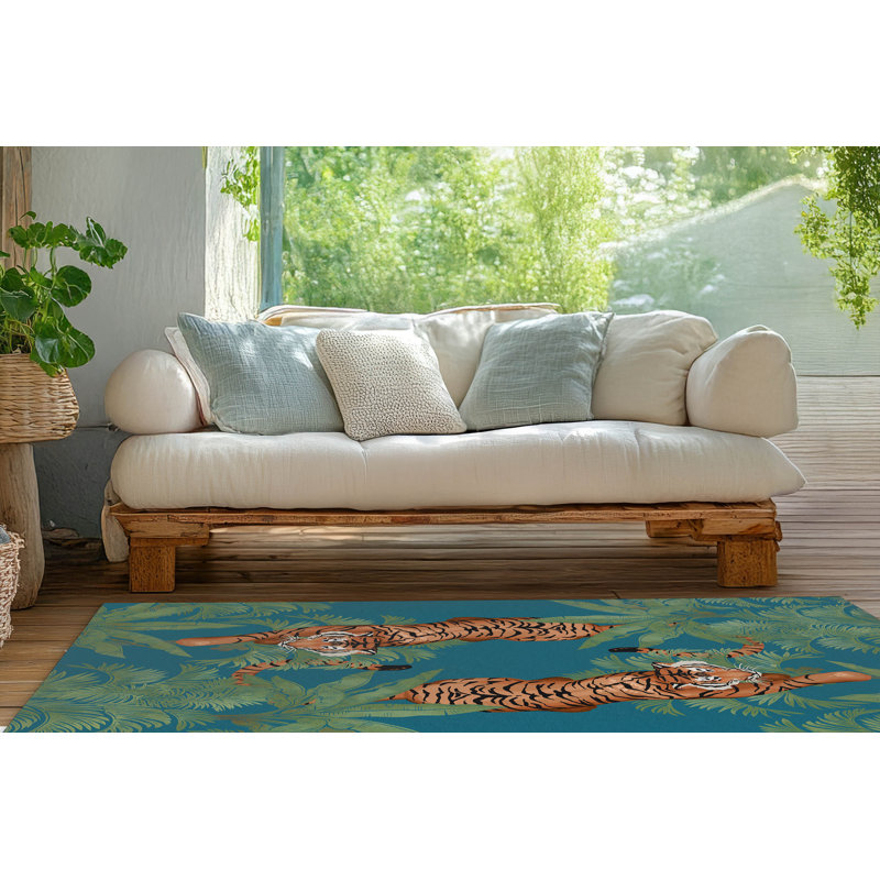 Tapis extérieur Rumble In the Jungle, Rectangle 4pi x 6 pi