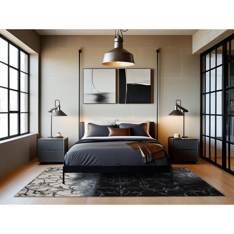 Onyx Frost Rug, Rectangle 2' x 3'