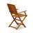 Darrin Folding Acacia Patio Dining chair-30942911