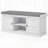 Sonila Linen Upholstered Storage Bench