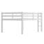 Lit mezzanine en bois avec échelle-1450561991