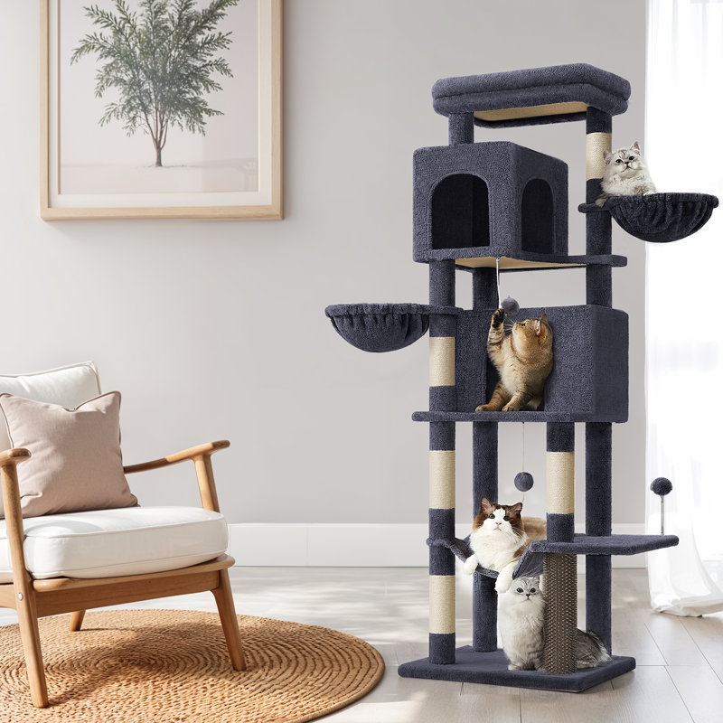 Cat Tree, Dark Gray