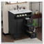 Meuble-lavabo de 24 po en bois massif avec tiroir rabattable et rangement spacieux-1815415794