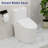 Electronic Bidet Toilet Seat with Instantaneous Water Heating, PREMIST and EWATER+ Wand Cleaning, Elongated Toilet Bidet