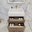 Ensemble de meuble-lavabo simple mural 24 po Glasgow-1263010079