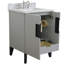 Ensemble de meuble-lavabo simple 25 po Panaca-86901523