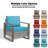 Outdoor Cushion Set, 6 Inch Deep Seat Patio Furniture Cushions with Removable Cover,Replacement Patio Cushion Set for Chair,Sofa,Loveseat-94633222-94633241-70377344