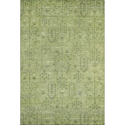 Premium Machine Washable Prisco Sage Rug