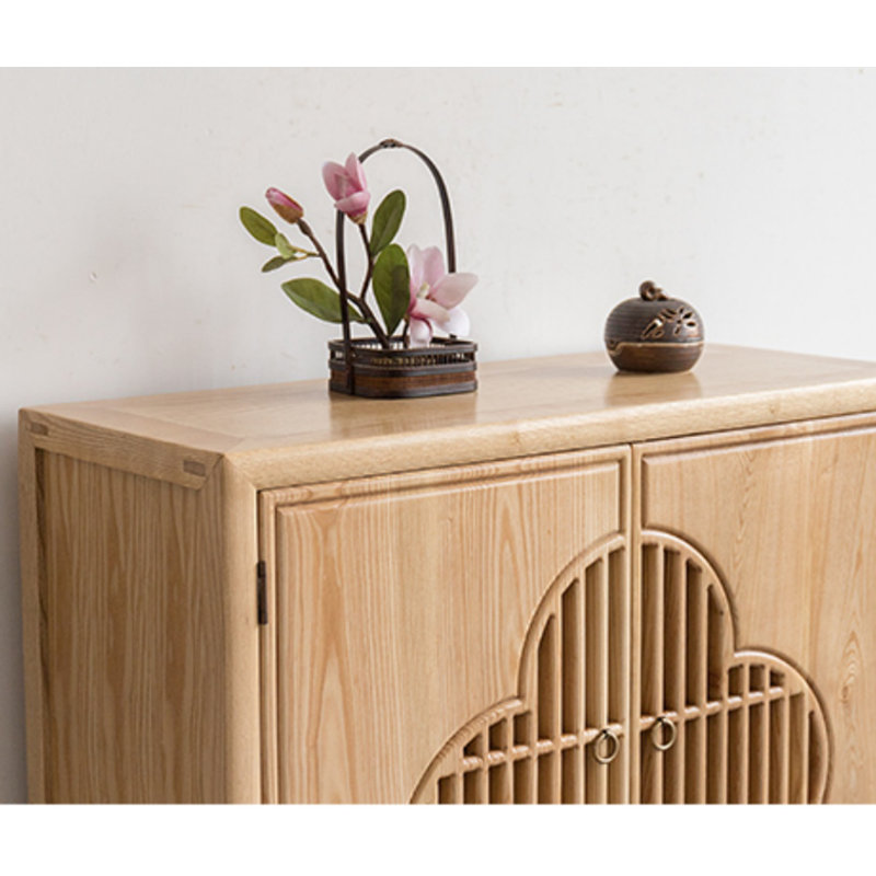 Armoire de véranda moderne en bois massif