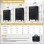 Ensemble de 6 valises-129384331-129384326