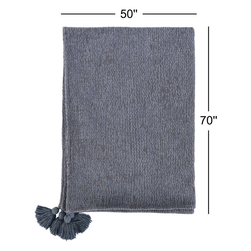 Lenny Hand Woven Throw Blanket