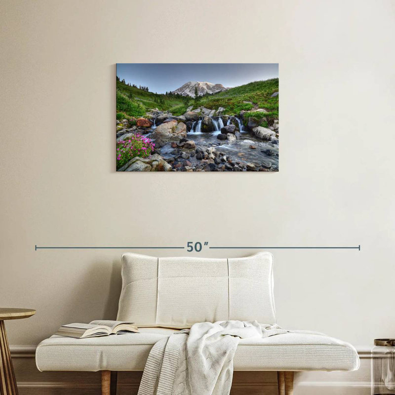 Alvord Cascades par le mont Rainier, H 20 po x l 30 po
