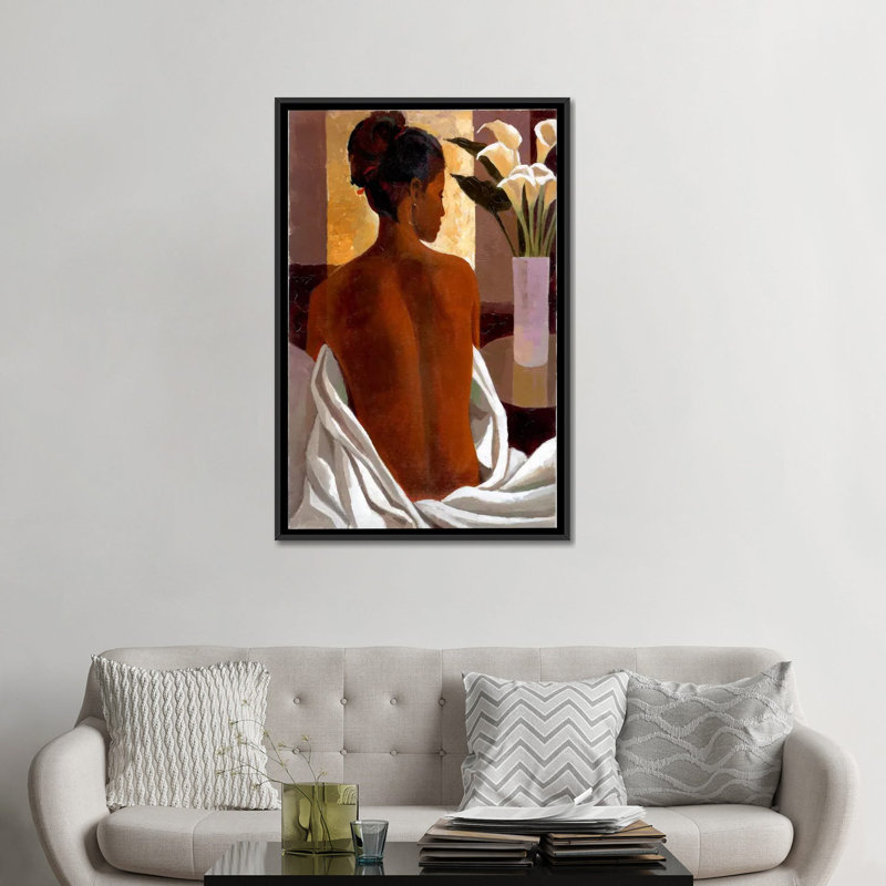 «Morning Light» par Keith Mallett, reproduction d'art sur toile, H 48 po x l 32 po x P 1,5 po, Toile avec cadre noir