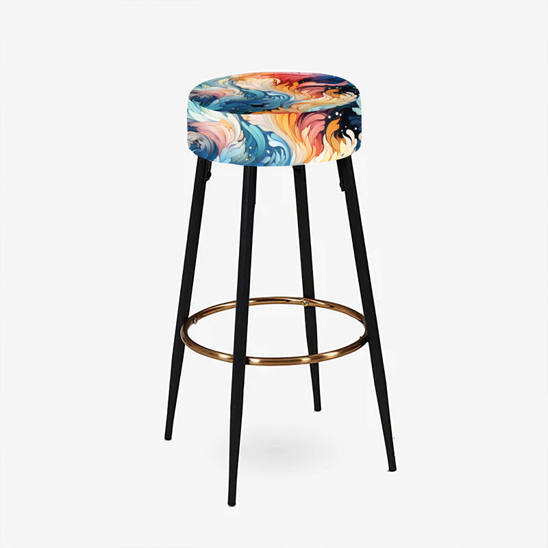 Artistic Whirls Paisley Pattern - Paisley Bar Stools Set Of 2