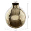 Gold 19.6cm Metal Table Vase