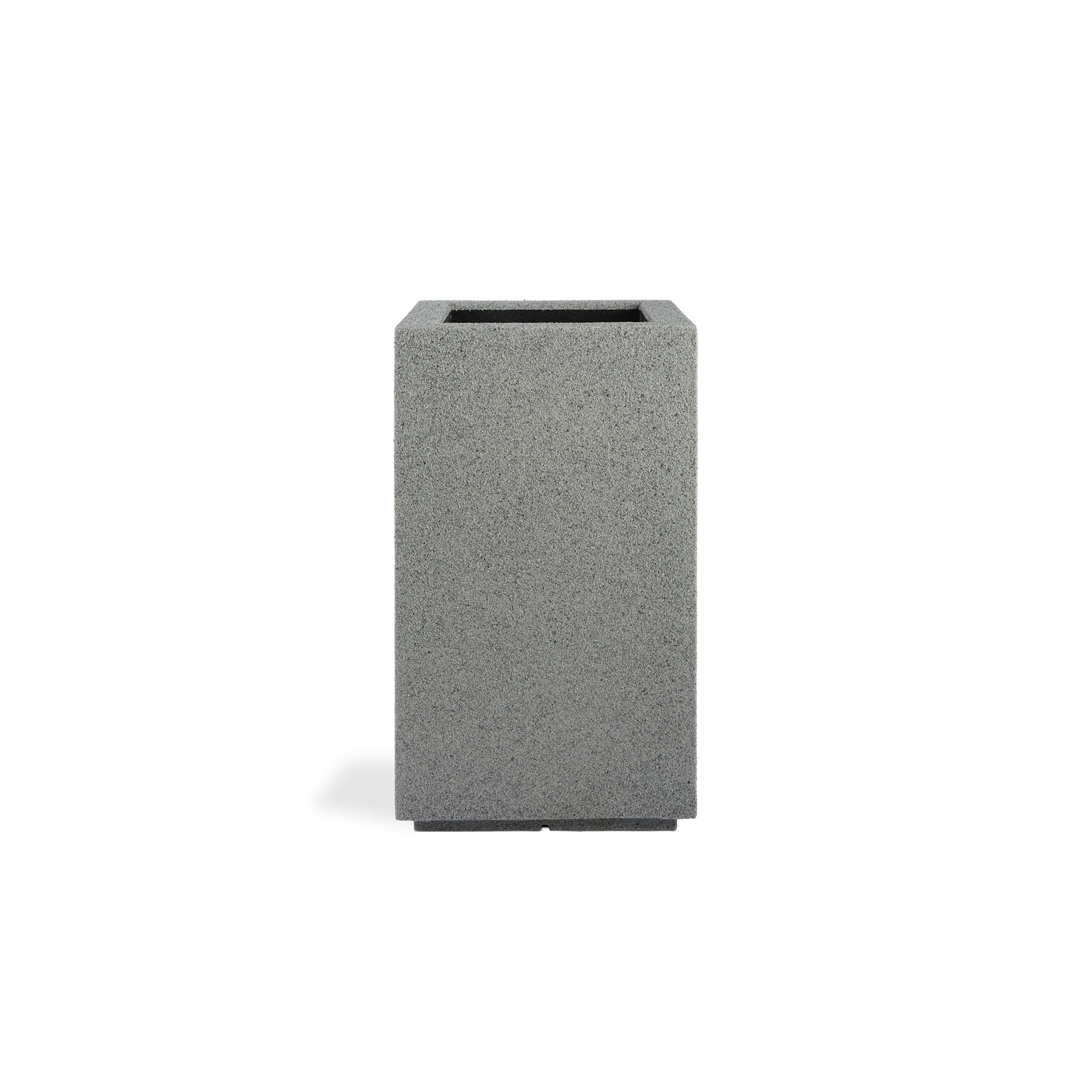  23" Planter Box, Gray Granite