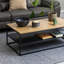 Adrow Frame Coffee Table with Storage