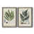 Toile avec cadre gris