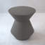 Table d'appoint moderne et robuste en faux terrazzo, parfaite pour une utilisation intérieure et extérieure, table de coin de jardin robuste et élégante