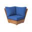 Arrihanna Outdoor Teak Corner Wedge Lounge Chair-1941352107