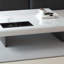 Table basse simple et luxueuse en marbre-366851925