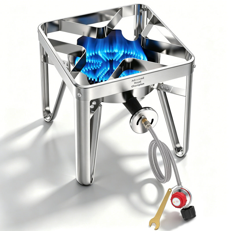 Friteuse à dinde à un seul brûleur au propane haute pression