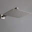 Modern 10" Rectangle Wall Mounted Complete Shower System With Anti-Scald Pressure Balance Valve-129021942