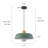 1 - Light Macaron Green Dome Pendant