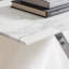 Leonardo Console Table White Glass Marble Effect Top Gold Legs-1929782785-1929782797