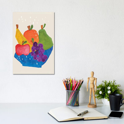 Fruit Bowl by EnShape - Wrapped Canvas Print