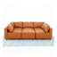 Canapé modulaire en cuir Reno