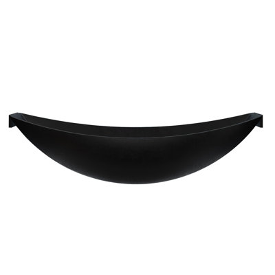 79" Wall-Mounted Soaking Acrylic Bathtub